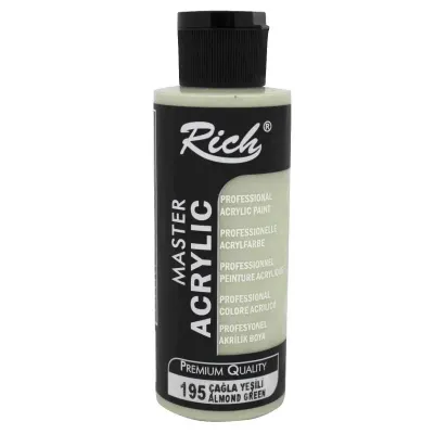 RICH AKRİLİK BOYA 195 ÇAĞLA YEŞİLİ 120 cc (Best)
