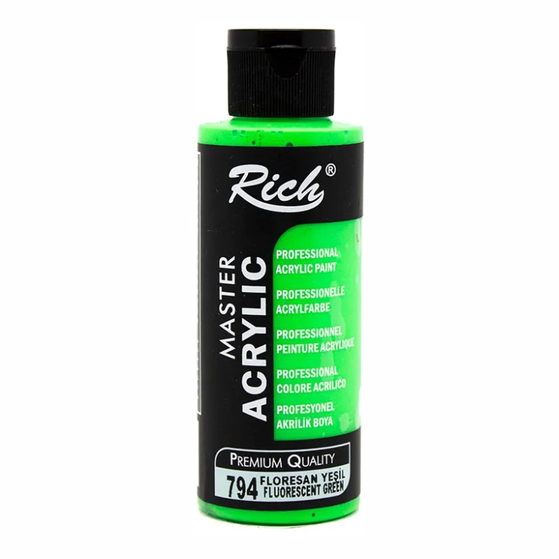 RICH AKRİLİK BOYA 2445 FLORASAN YEŞİL 120 cc (Best)