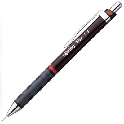 ROTRING TIKKY 05 BORDO VERSATİL KALEM 1904691 (Best)