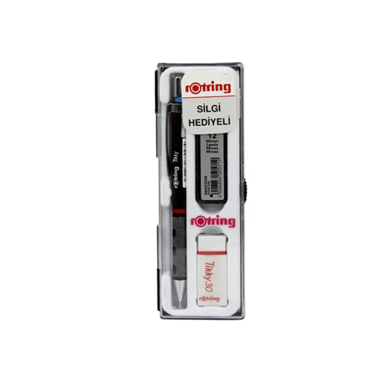 ROTRING TIKKY VERSATİL+MİN 5-7 SİLGİ HEDİYELİ SET (Best)