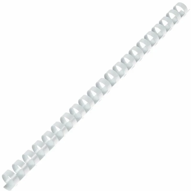 SARFF 6 mm DELUX BEYAZ PLASTİK SPİRAL 100 LÜ 15312005 (Best)