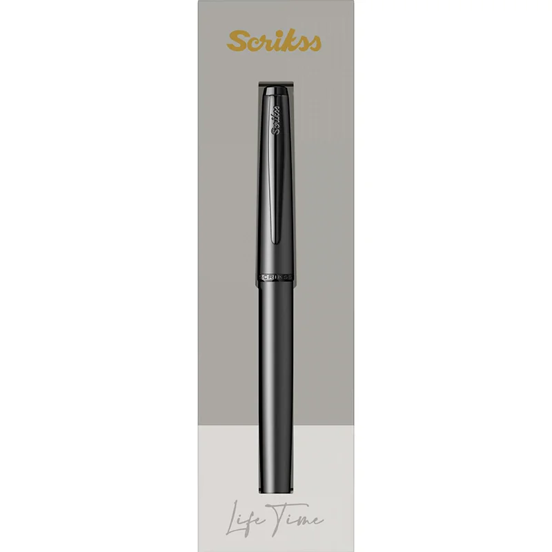 SCRİKSS 78MB ROLLER KALEM MAT SİYAH ÖZEL KUTULU (Best)