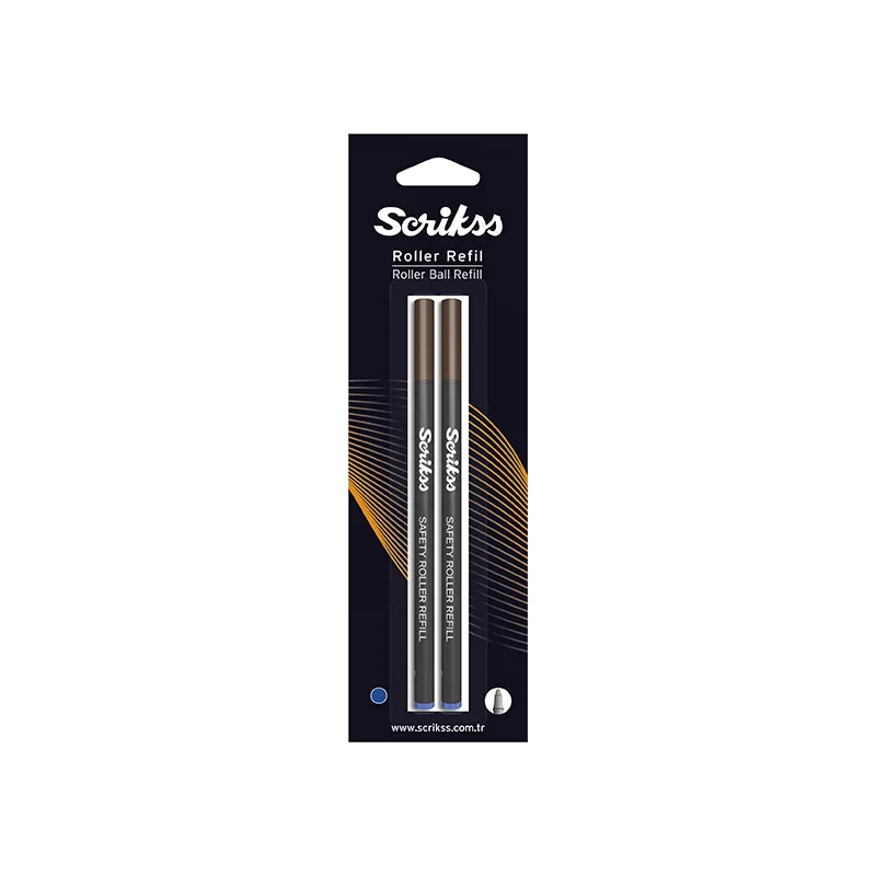 SCRİKSS MAVİ ROLLER KALEM YEDEĞİ 2 Lİ BLİSTER SRC 888 (Best)