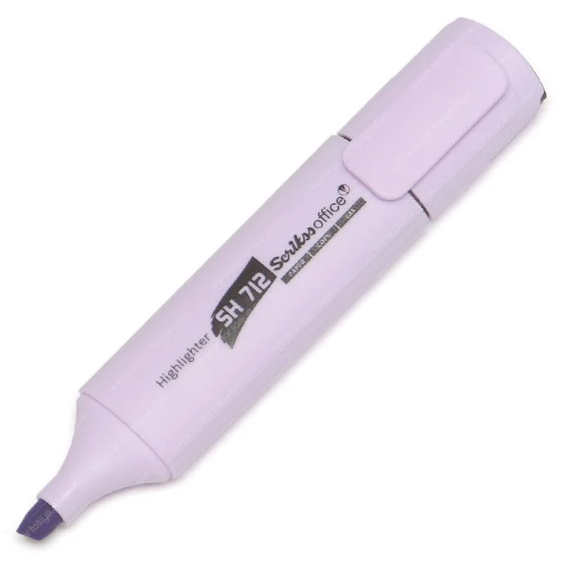 SCRİKSS SH 712 PASTEL LİLA FOSFORLU KALEM (Best)
