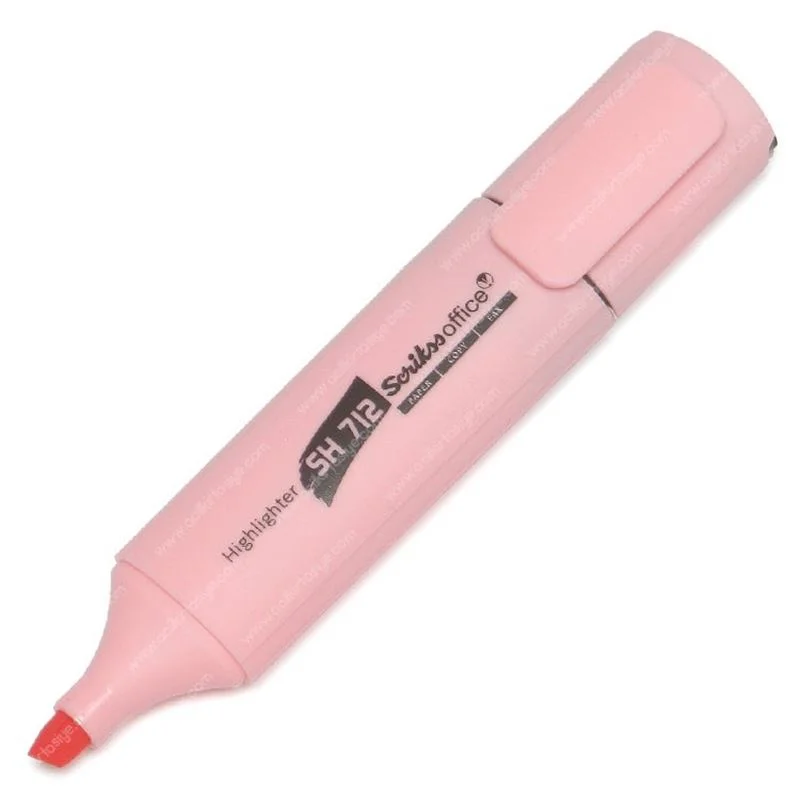 SCRİKSS SH 712 PASTEL PEMBE FOSFORLU KALEM (Best)
