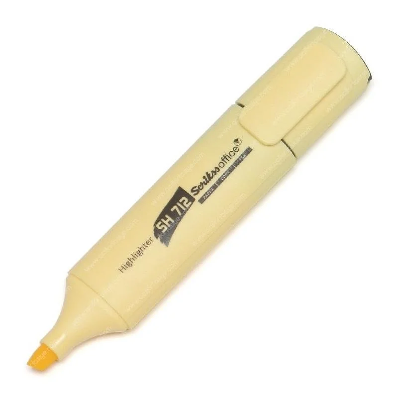 SCRİKSS SH 712 PASTEL SARI FOSFORLU KALEM (Best)