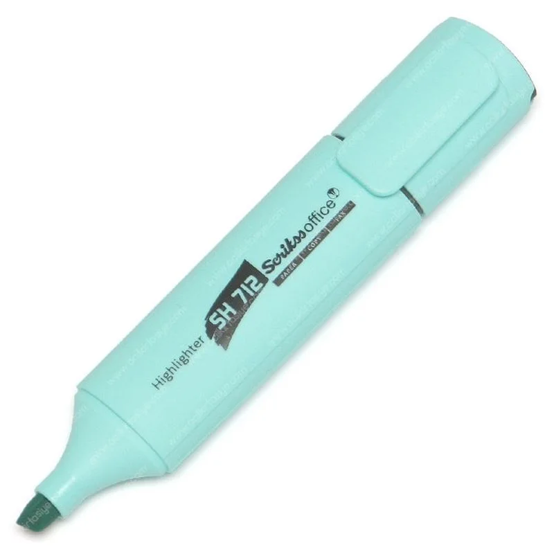 SCRİKSS SH 712 PASTEL TURKUAZ FOSFORLU KALEM (Best)
