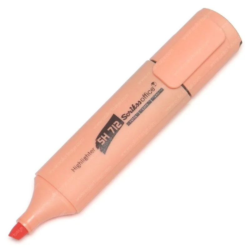 SCRİKSS SH 712 PASTEL TURUNCU FOSFORLU KALEM (Best)