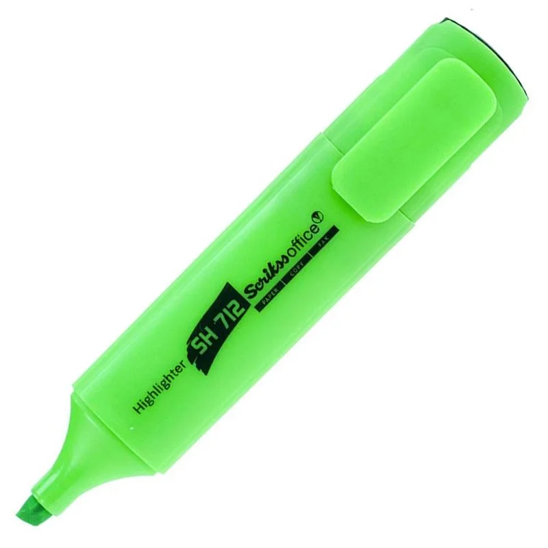 SCRİKSS SH 712 YEŞİL FOSFORLU KALEM (Best)