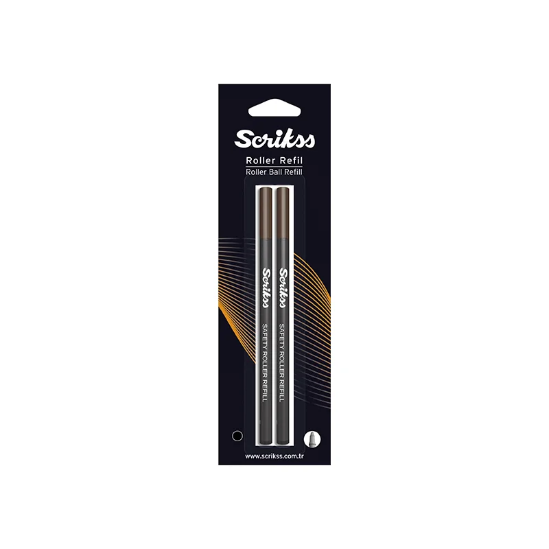 SCRİKSS SİYAH ROLLER KALEM YEDEĞİ 2 Lİ BLİSTER SRC 888 (Best)