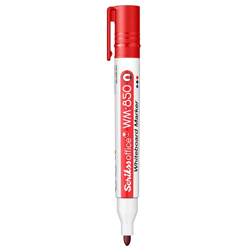 SCRİKSS WM-850 KIRMIZI TAHTA KALEMİ DOLDURULABİLİR (Best)