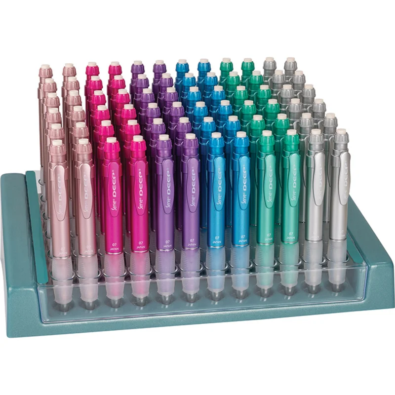 SERVE DEEP 72TPST-P MEKANİK KURŞUN KALEM 0.7MM TATLI SERİSİ PASTEL STAND (Best)