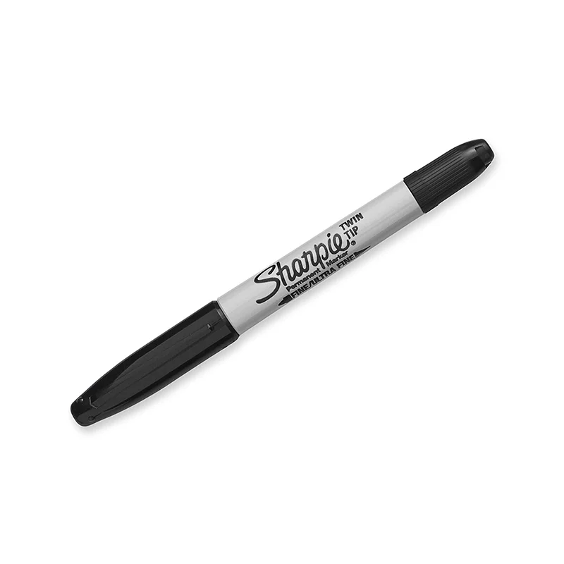 SHARPIE TWIN TİP SİYAH PERMANENT KALEM S0811100 (Best)