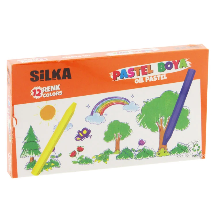 SİLKA 12 RENK PASTEL BOYA ART.538 (Best)