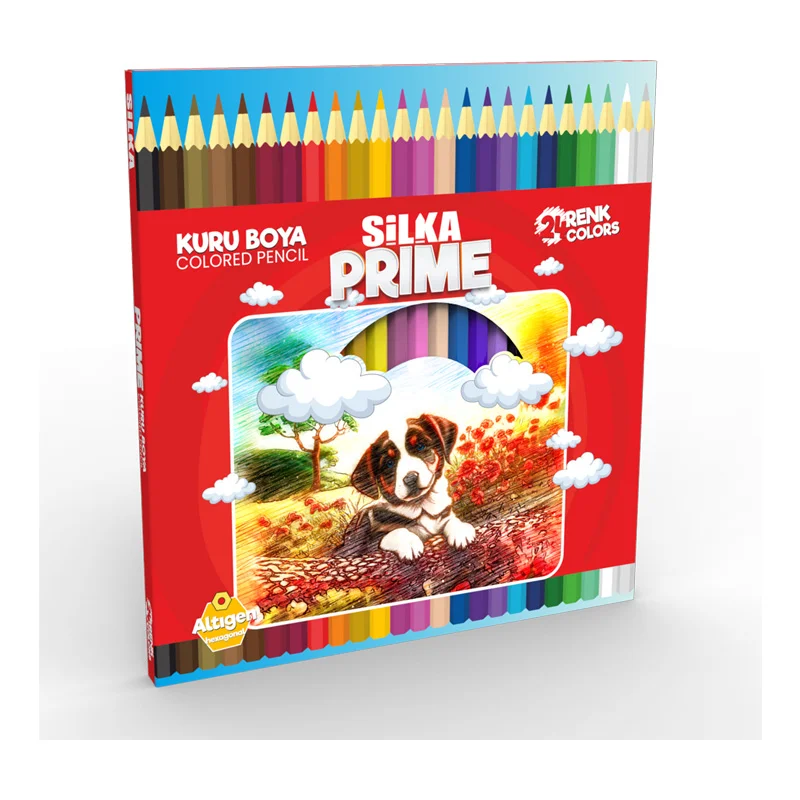 SİLKA PRİME 24 RENK KURU BOYA ART.1048 (Best)