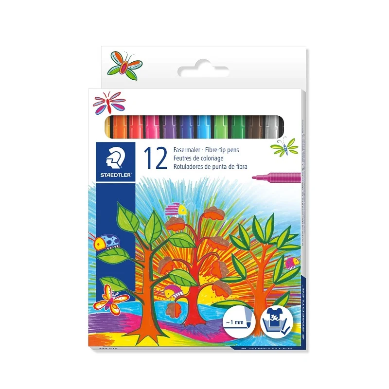 STAEDTLER NORIS 12 Lİ KEÇELİ KALEM 325 C12 (Best)