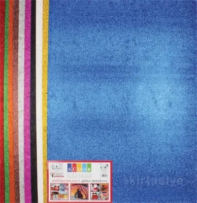 SÜDOR EVA 50X70 SIMLI 10 RENK KARIŞIK SK30