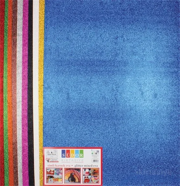 SÜDOR EVA 50X70 SIMLI 10 RENK KARIŞIK SK30