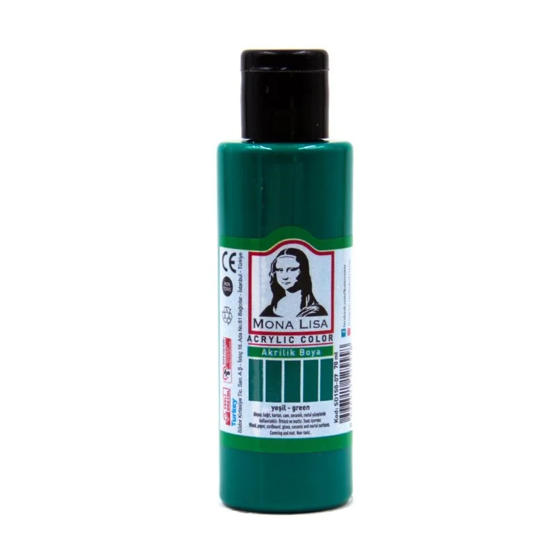 SÜDOR AKRİLİK BOYA 70 ml KOYU YEŞİL SD150-07 (Best)