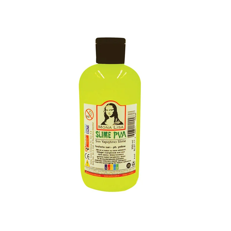 SÜDOR SLIME FOSFORLU SARI 250 ml SL07-11 (Best)