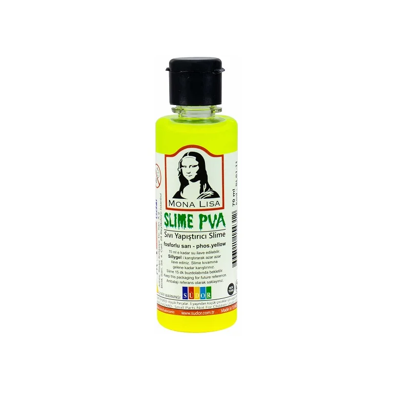 SÜDOR SLIME FOSFORLU SARI 70 ml SL01-11 (Best)