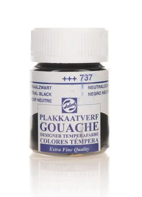TALENS GUAJ BOYA 16 ml 737 SİYAH (Best)