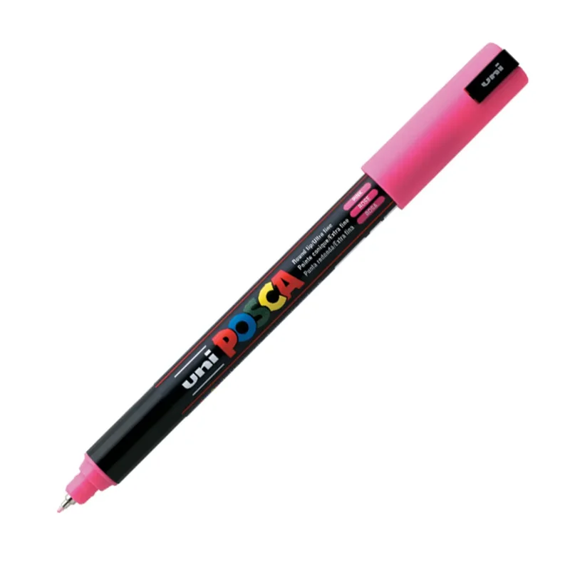 UNİ-BALL PC-1M POSCA SU BAZLI MARKER PEMBE 0.7 (Best)
