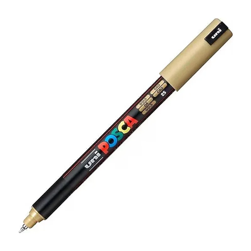 UNİ-BALL PC-1MR POSCA SU BAZLI MARKER ALTIN 0.7 (Best)