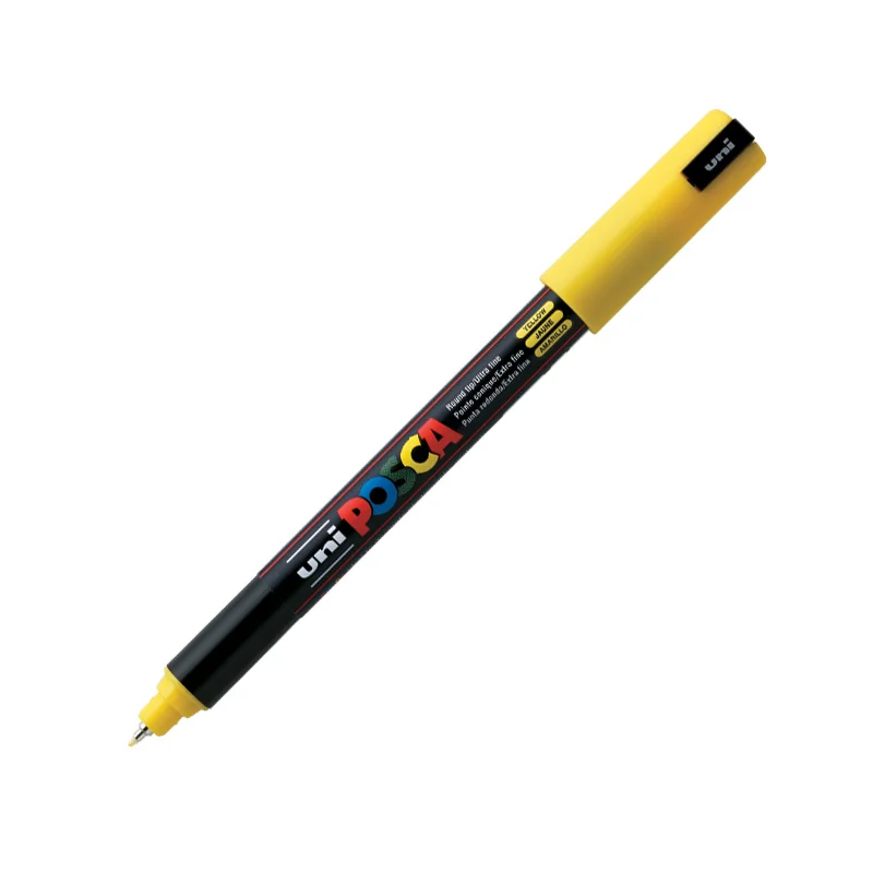 UNİ-BALL PC-1MR POSCA SU BAZLI MARKER SARI 0.7 (Best)