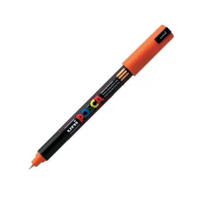 UNİ-BALL PC-1MR POSCA SU BAZLI MARKER TURUNCU 0.7 (Best)