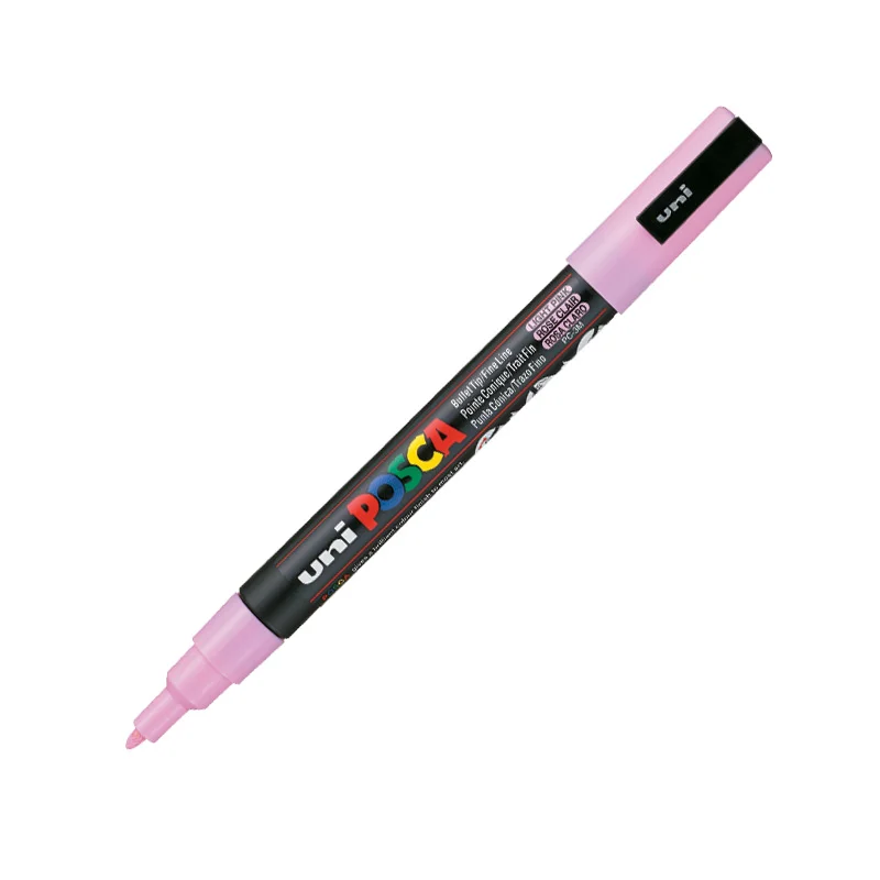 UNİ-BALL PC-3M POSCA SU BAZLI MARKER AÇIK PEMBE 0.9 (Best)