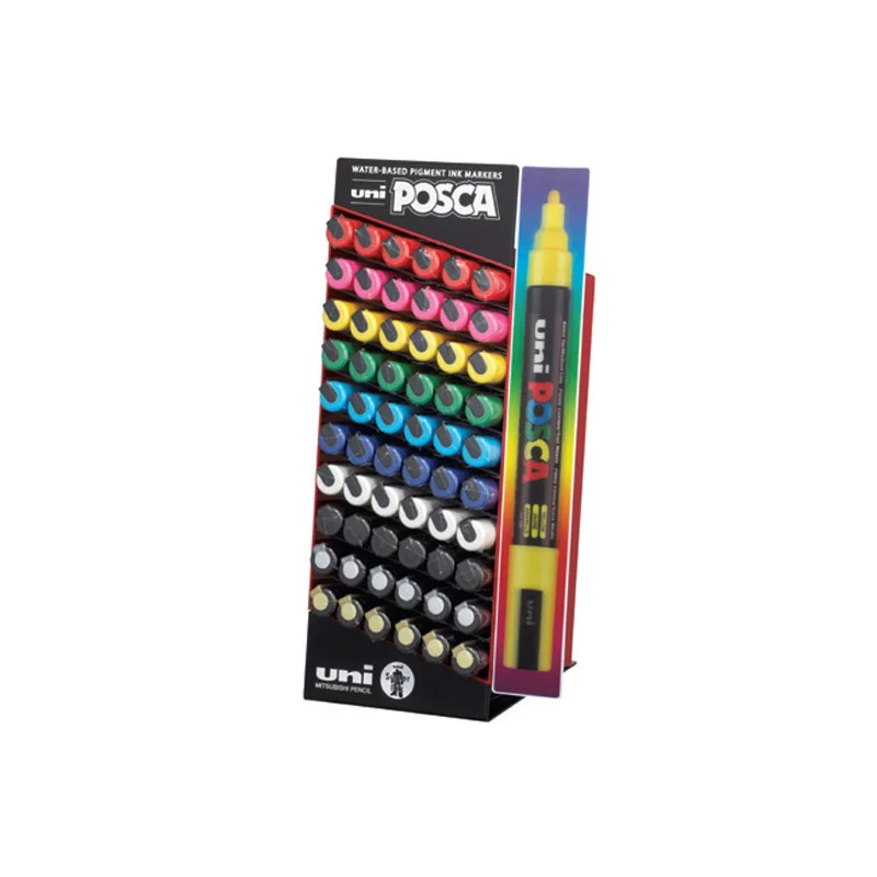 UNİ-BALL PC-5M/5D SET POSCA 1.8-2.5 SU BAZLI MARKER 60 LI SET (Best)