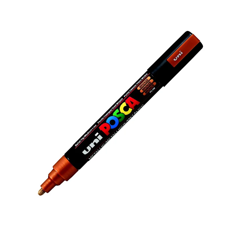 UNİ-BALL PC-5M-POSCA SU BAZLI MARKER BRONZ 1.8 (Best)