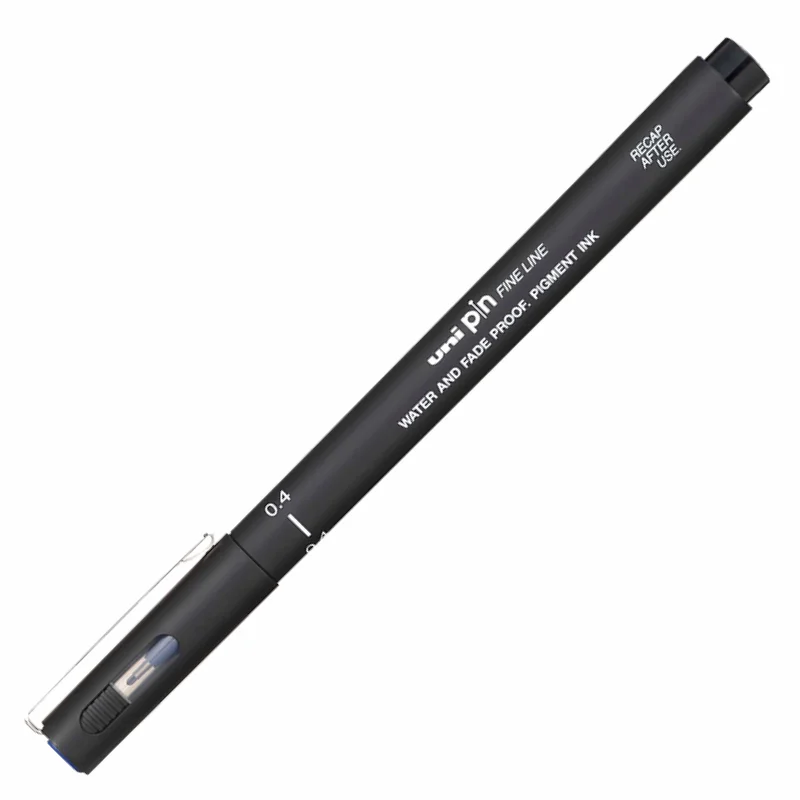 UNİ-BALL PIN04-200 FINELINE SİYAH ÇİZİM KALEMİ (Best)