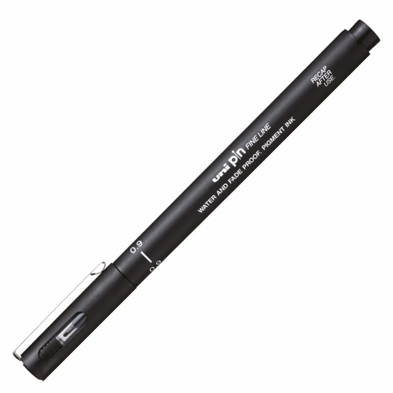 UNİ-BALL PIN09-200 FINELINE SİYAH ÇİZİM KALEMİ (Best)