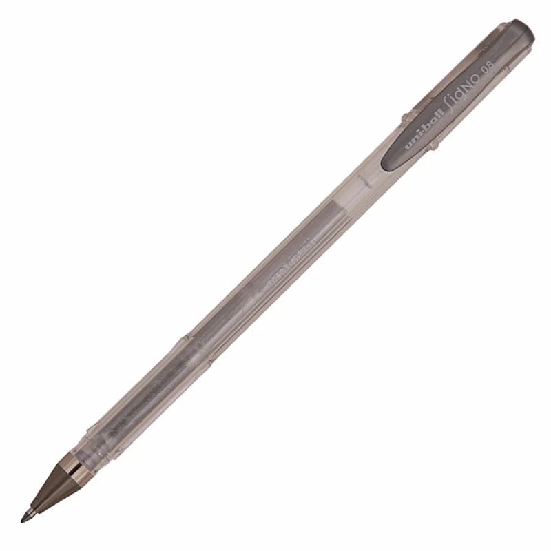 UNİ-BALL UM-100 GÜMÜŞ SİGNO FINE 0.8 JEL KALEM (Best)
