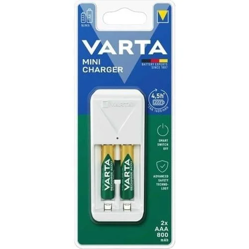 VARTA MİNİ PİL ŞARJ CİHAZI (800 MH PİL HEDİYELİ) 57656201421 (Best)