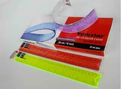 YILDIZLAR 30 CM. ELASTİK CETVEL KOD.146