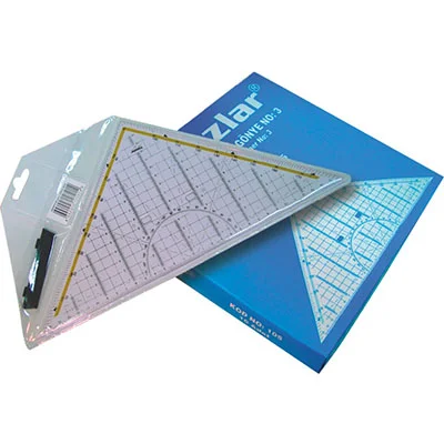 YILDIZLAR GEOMETRİK AÇILI GÖNYE NO:3 KOD.105 (Best)