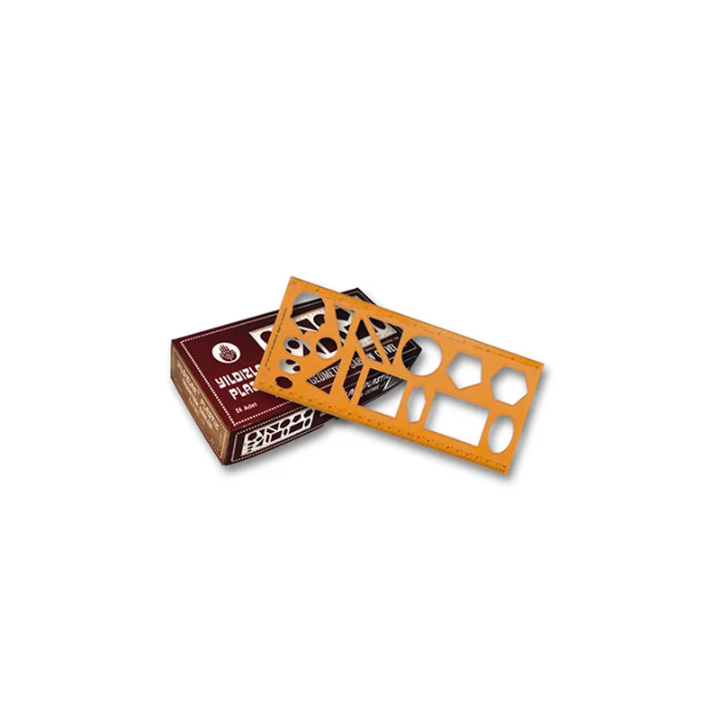 YILDIZLAR GEOMETRİK ŞABLON CETVEL KOD:040 (Best)
