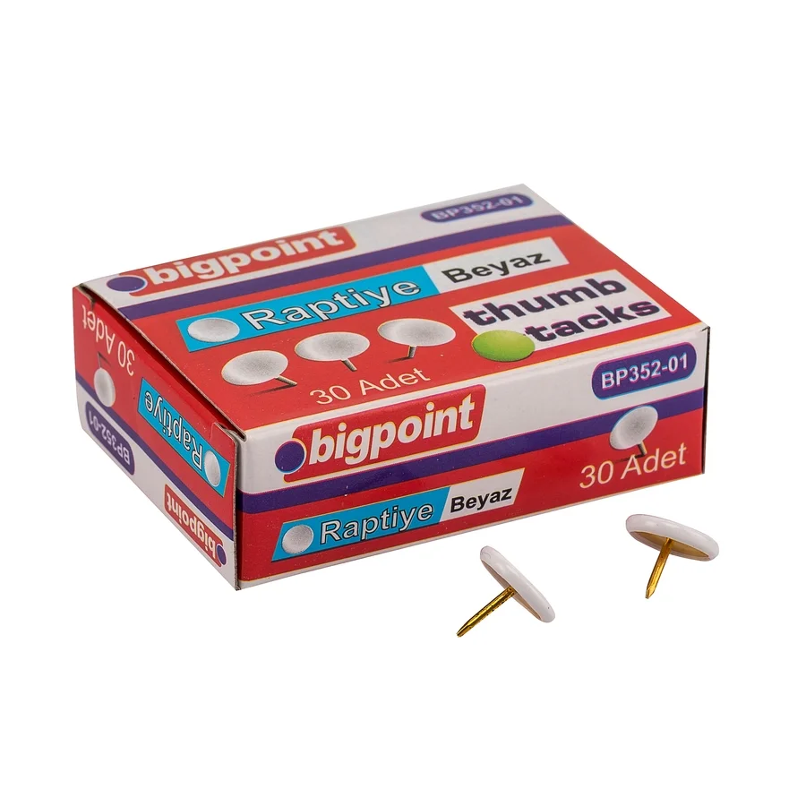 Bigpoint Renkli Raptiye Beyaz