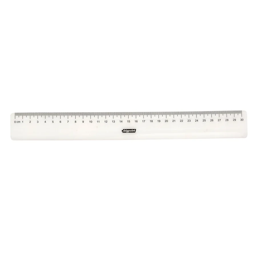 Bigpoint Plastik Geniş Cetvel 30 cm