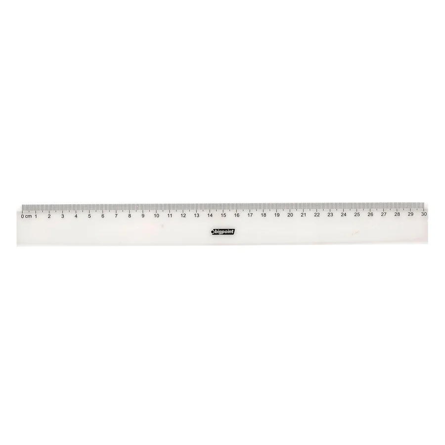 Bigpoint Plastik Cetvel 30 cm