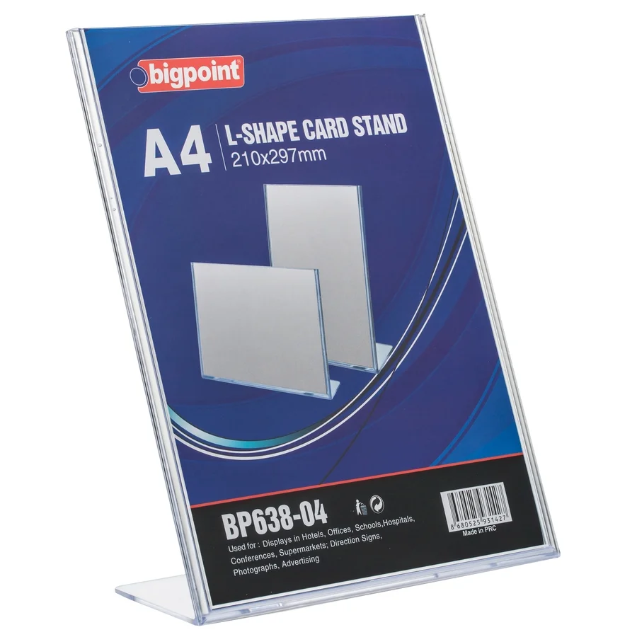 Bigpoint Kart Standı Dikey A4