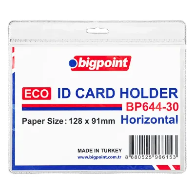 Bigpoint Eco Kart Poşeti Yatay 128x91mm