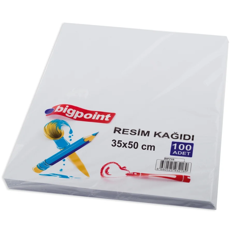 Bigpoint 120 Gram Resim Kağıdı 35x50cm 100'lü Paket
