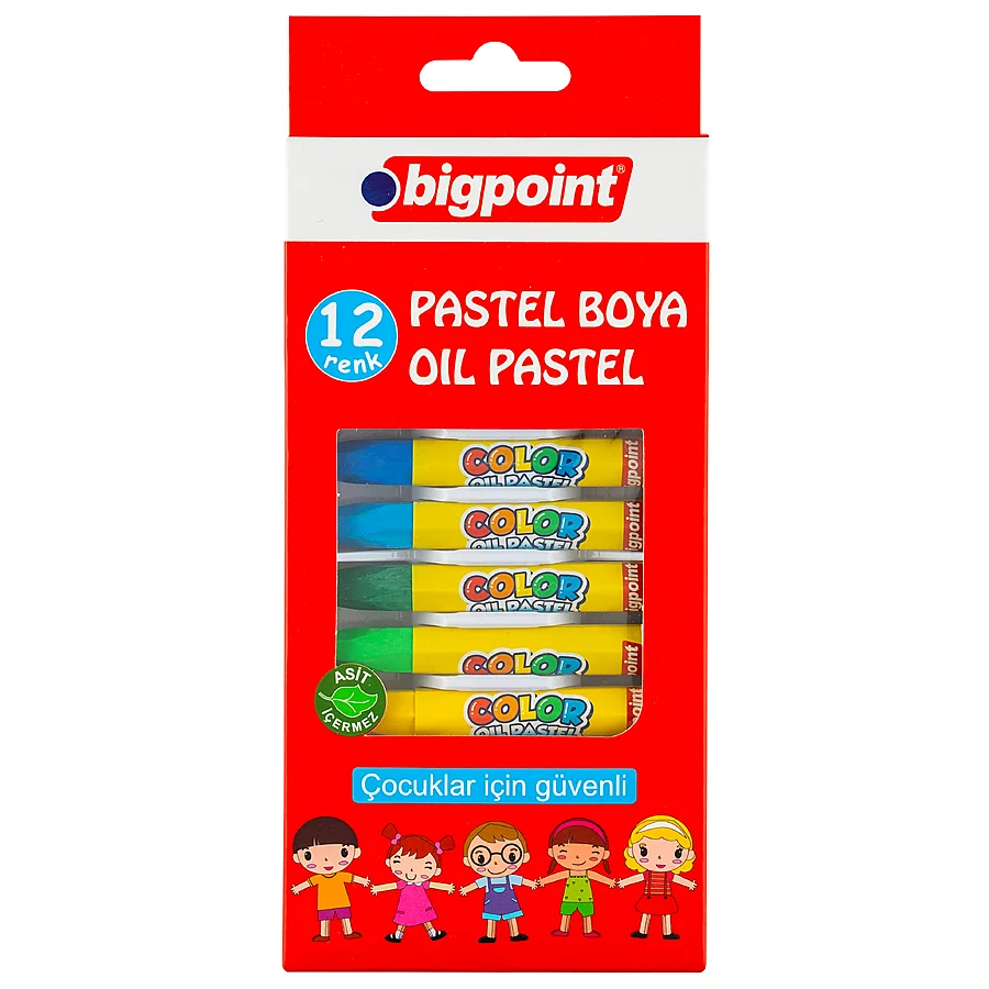 Bigpoint Pastel Boya 12 Renk