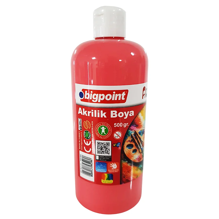 Bigpoint Akrilik Boya 500 gram Pembe