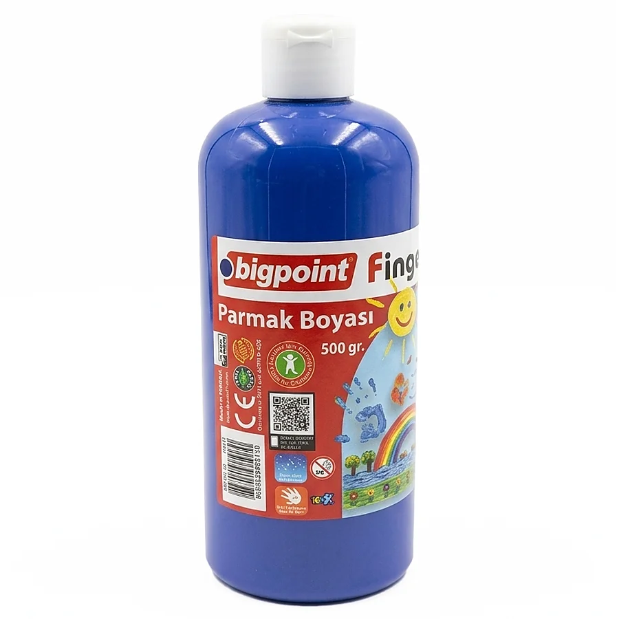 Bigpoint Parmak Boyası 500 gram Mavi