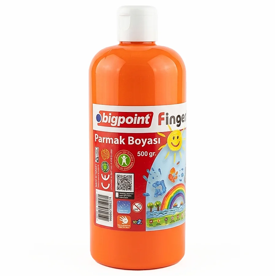 Bigpoint Parmak Boyası 500 gram Turuncu